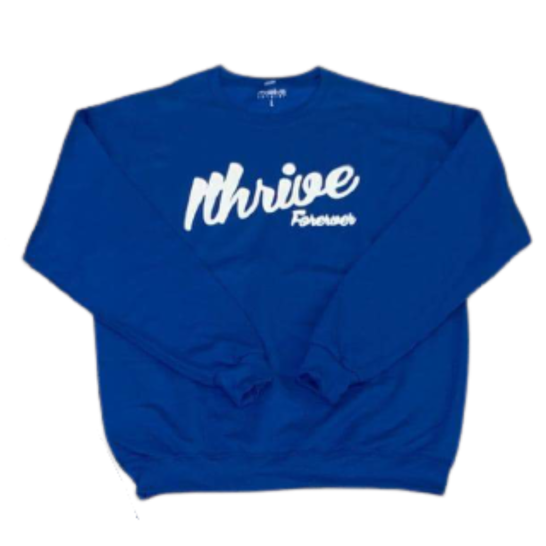 Royal Retro Sweatshirt