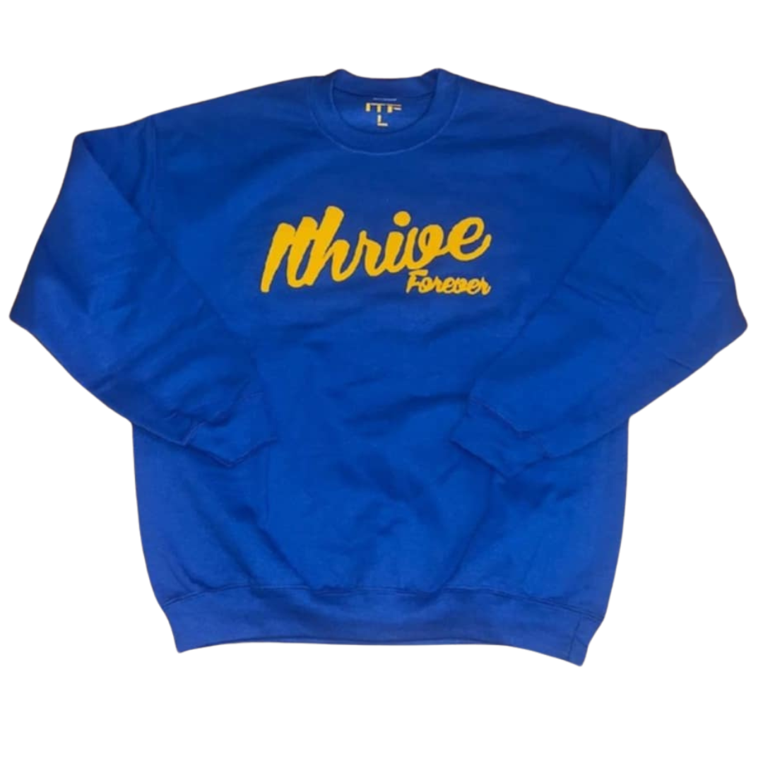 Royal Retro Sweatshirt