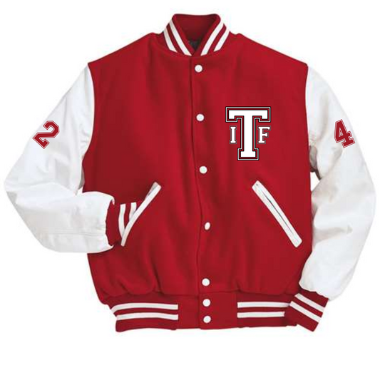 Red/White Letterman Jacket