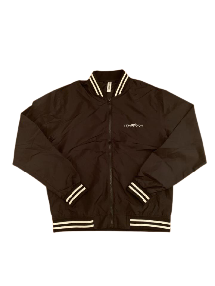 Black/White Windbreaker