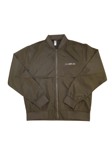 Military Green Windbreaker